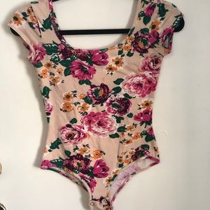 Floral Leotard